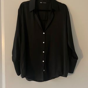 Zara Black blouse